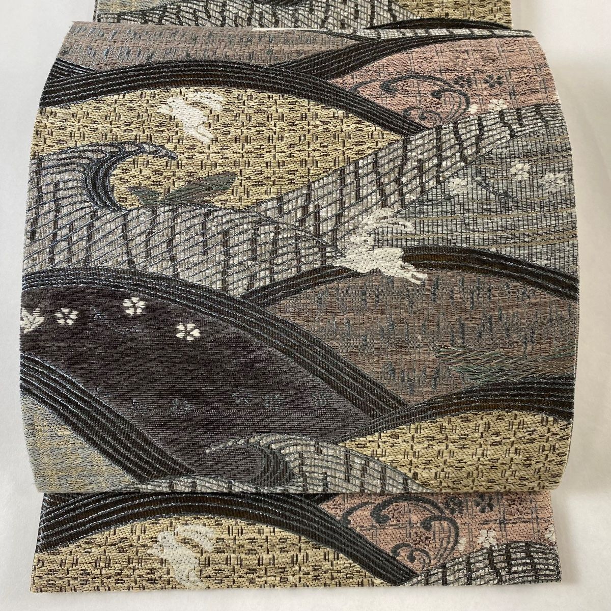 最終価格!!袋帯　波にうさぎ　六通 最終価格!!袋帯 波にうさぎ 六通 2025年最新】袋帯の人気アイテム -