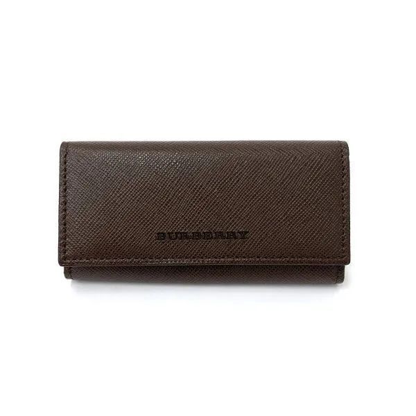 A0051 BURBERRY バーバリー ノバチェック レザー 4連 キーケース