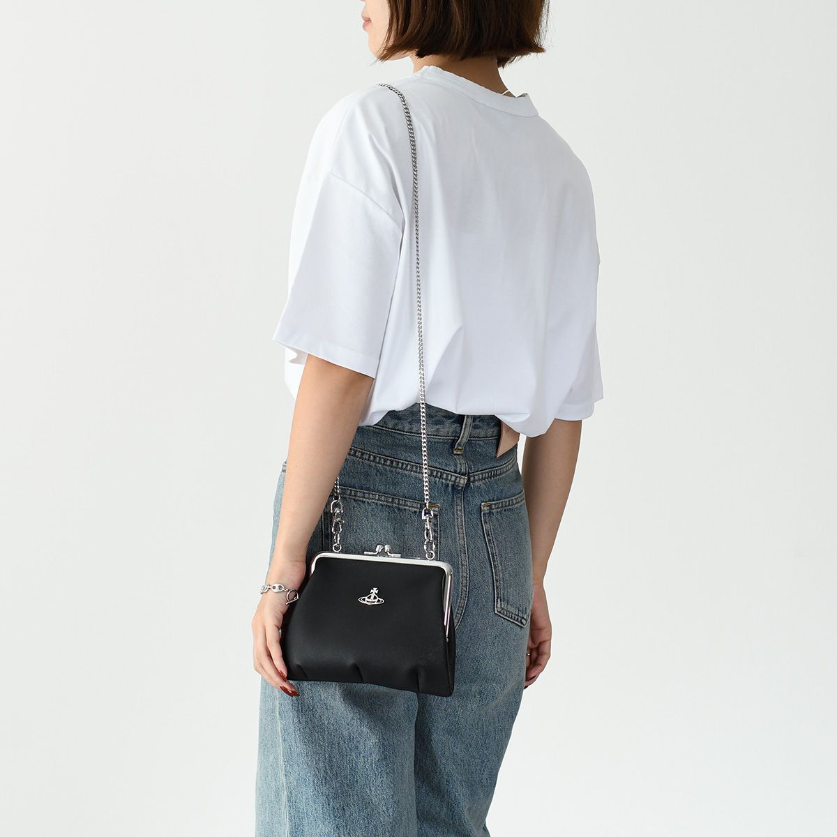 Vivienne Westwood がま口 バッグ ヴィヴィアンウエストウッド ハンドバッグ ショルダーバッグ