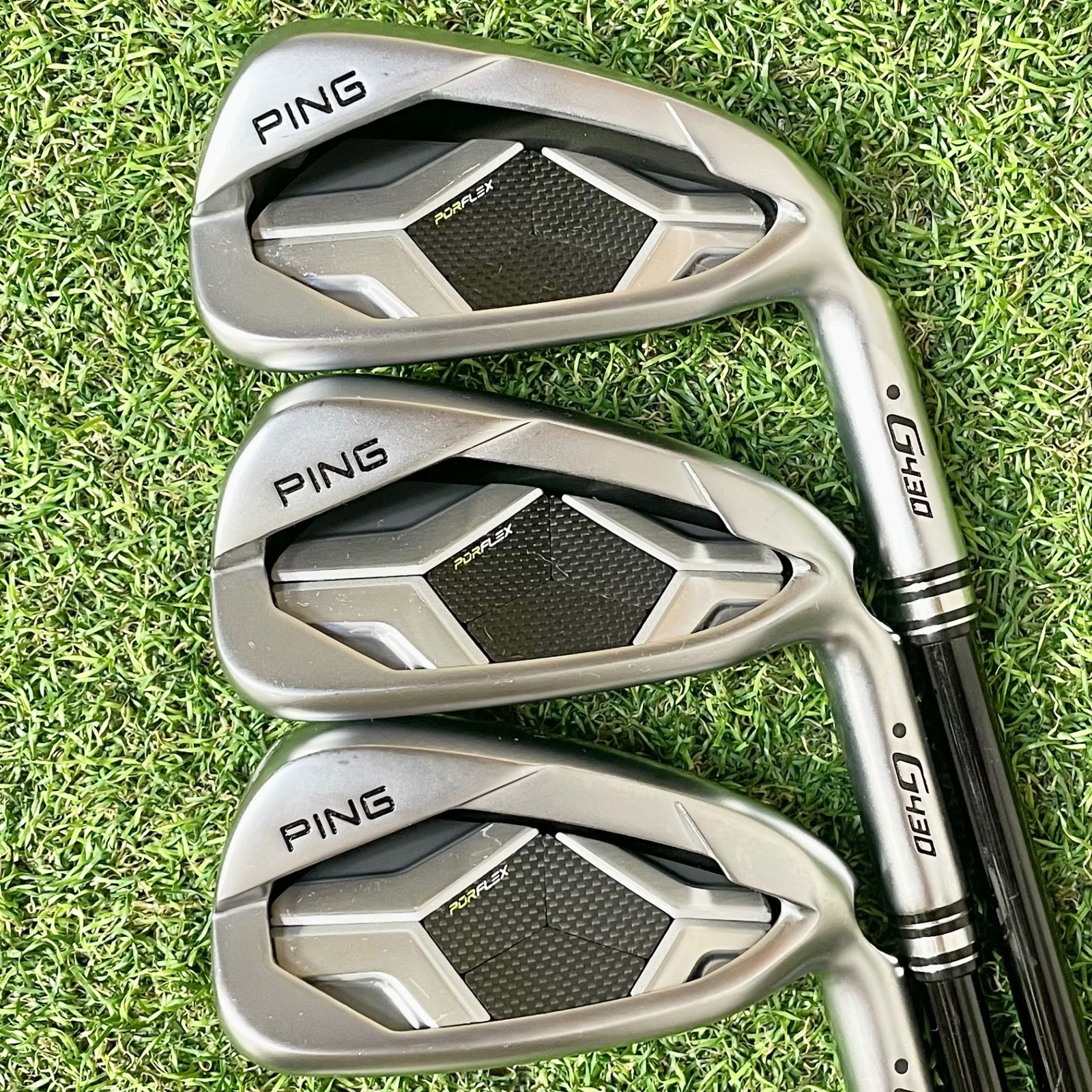 PING G430アイアンセット 5本セット ピン PING G430 アイアンセット メンズ 5本 S 右 高年式 黒