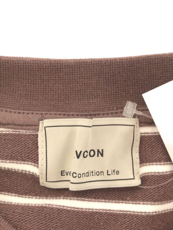EVCON エビコン 22SS BORDER L/S WIDE T-SHIRT ボーダーロングスリーブ ...