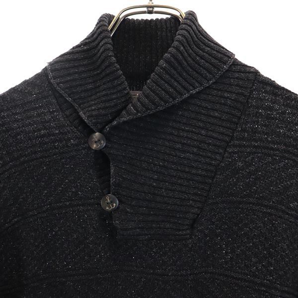 RRL 一ツ星 ニット M チャコールグレー型 ダブルアールエル RALPH 