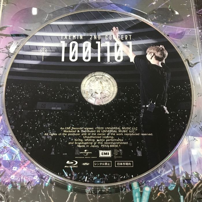 TAEMIN 2ND CONCERT 100101 2019-2020 COUNTDOWN LIVE EMI テミン 