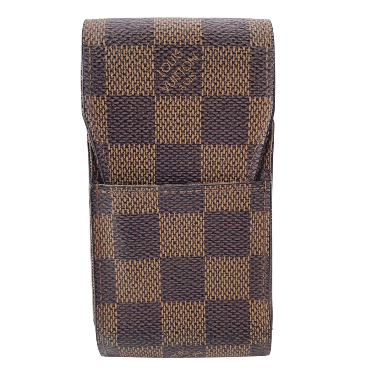 LOUIS VUITTON ルイ ヴィトン エテュイ シガレット N63024 ダミエ キャンバス ブラウン シガレットケース 25031588 RD