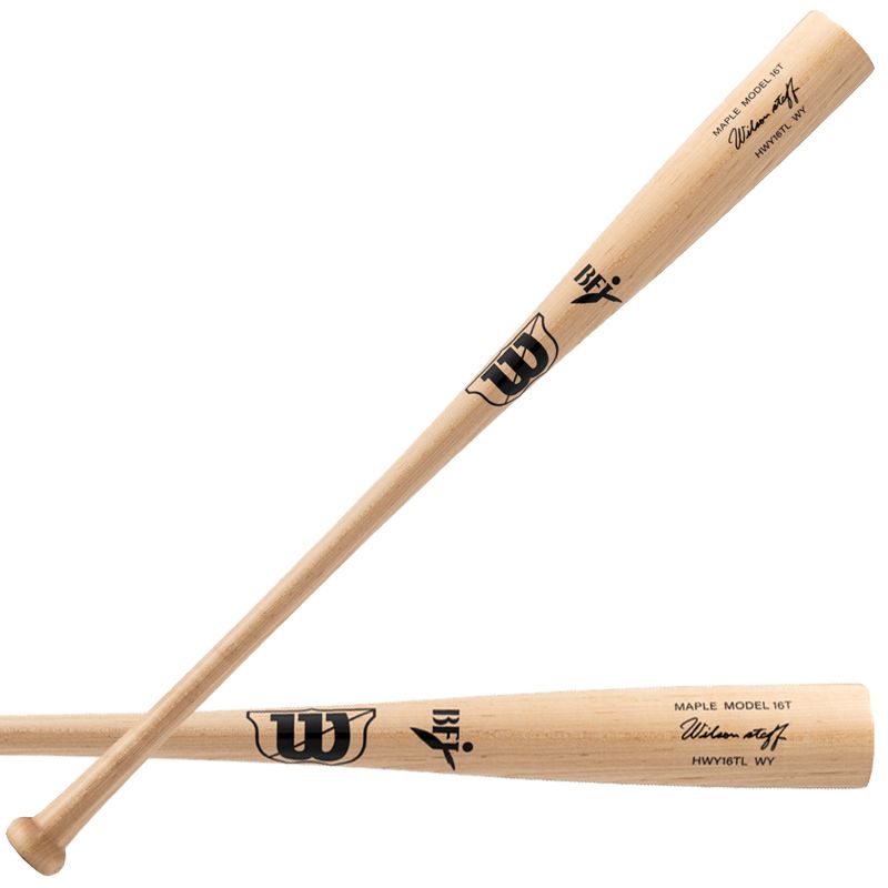 ウィルソン WILSON 硬式木製バット ウイルソンスタッフ 16T型 HWY16TL くり抜きなし 野球 硬式 バット BFJ 25SS WBW2008010
