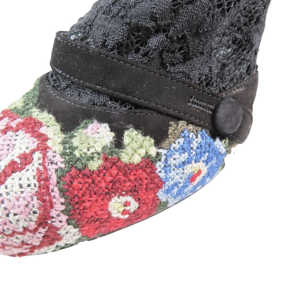 送料関税込み☆DOLCE&GABBANA レース ソックスブーツ 未使用 DOLCE&GABBANA ドルチェアンドガッバーナ ソックスブーツ