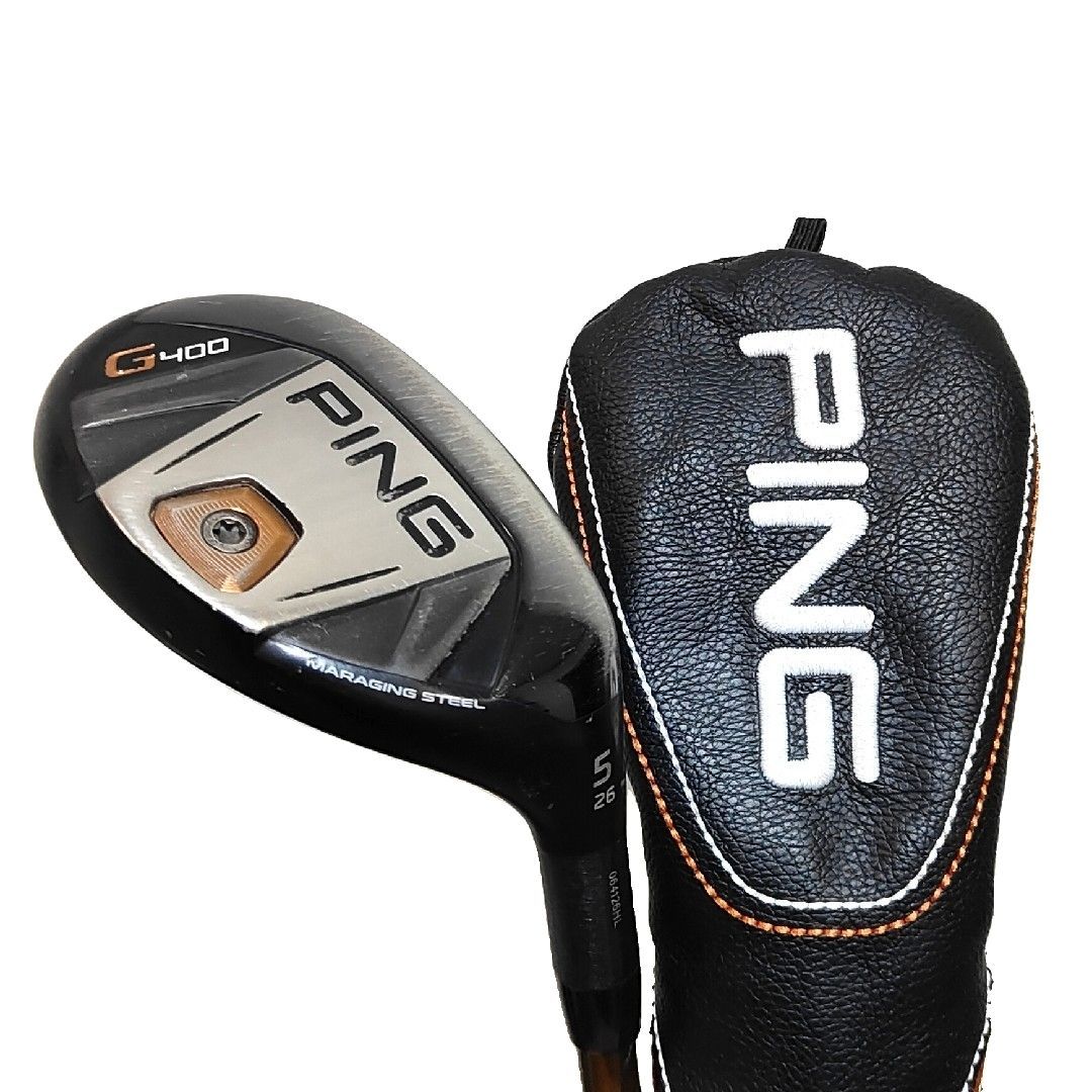 PING G 400 5 U ユーティリティ カーボンS カバー付