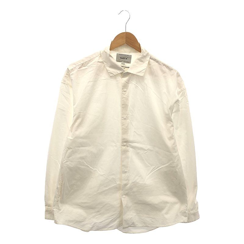 YAECA / ヤエカ | COMFORT SHIRT EXTRA WIDE コンフォートシャツ エクストラワイド | M | ホワイト | メンズ