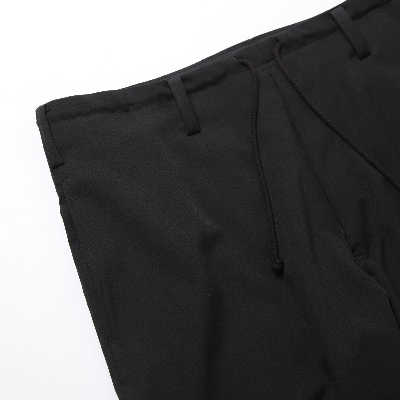 YOHJI YAMAMOTO WOOLBARDINE RIB FLAP PANTS パンツ HO-P01-140