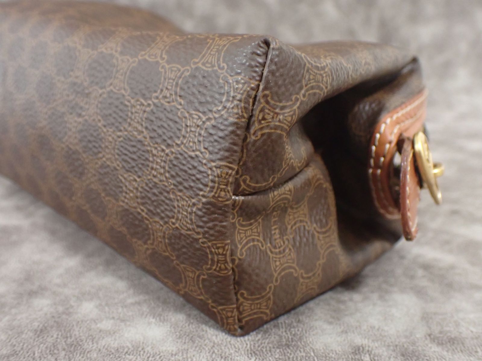 極美品！ CELINE セリーヌ マカダム 化粧ポーチ CE00/13 極美品