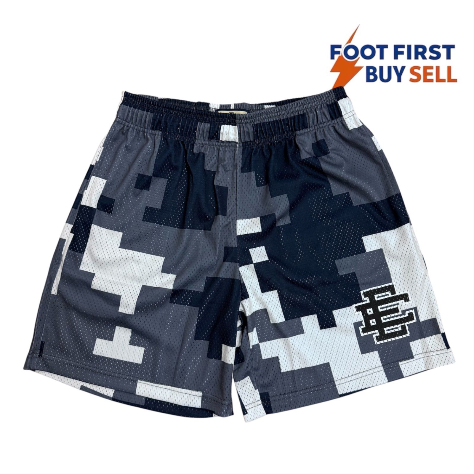 Eric Emanuel エリックエマニュエル EE Basic Short Grey Camo グレー 