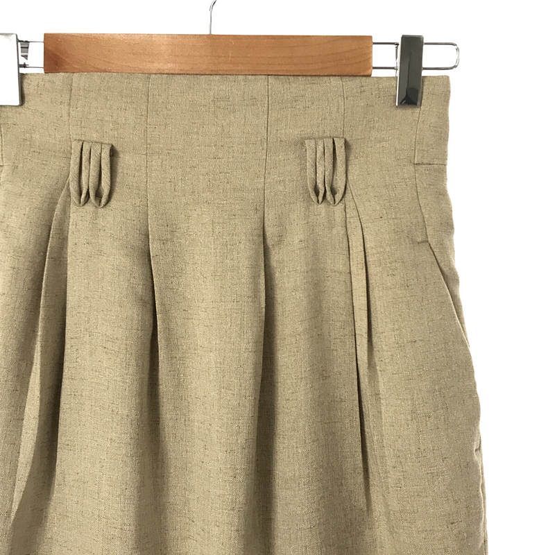 mame kurogouchi リネンタッチスカート Cotton Linen Twill Skirt | Mame