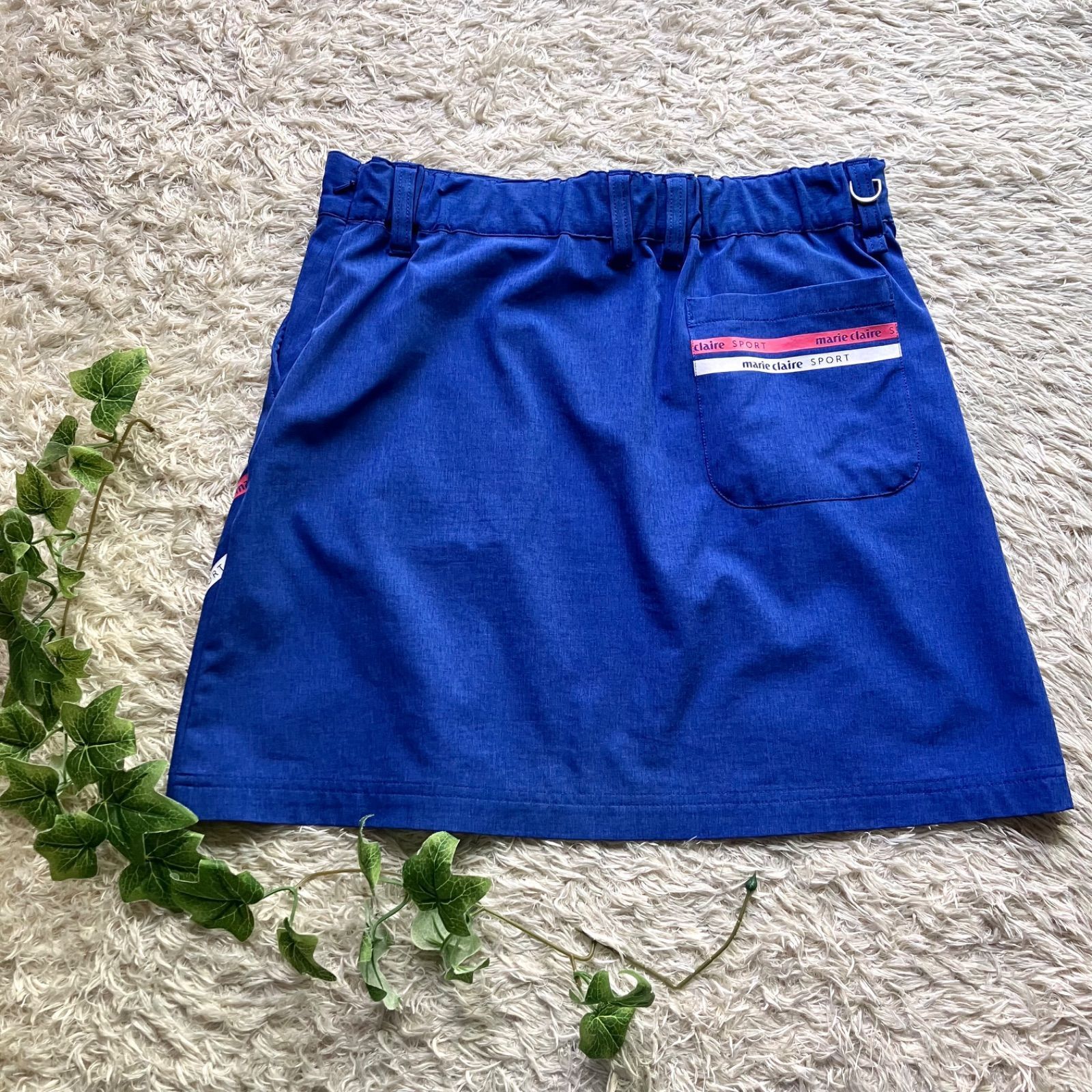 マリークレールポロシャツ、スカート マリクレールスポーツ marie claire sport ゴルフウェア 上下