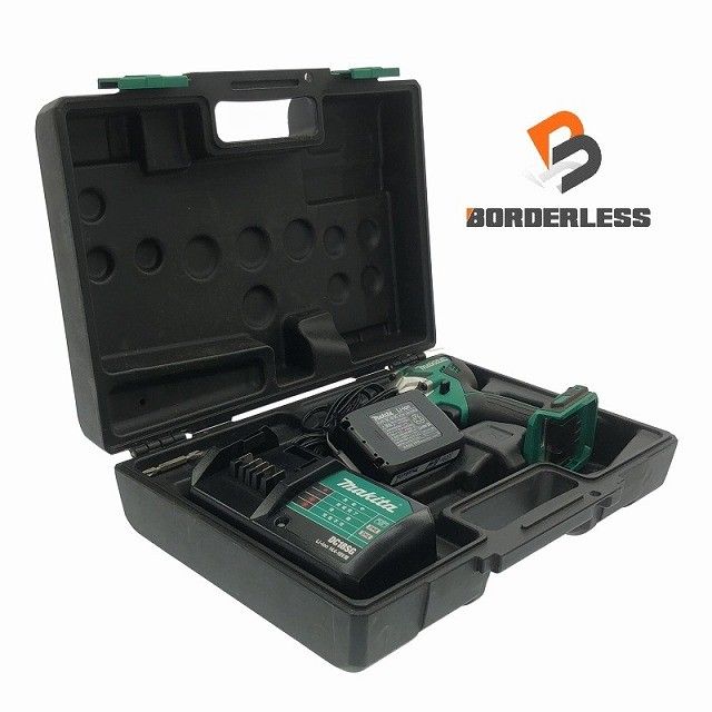 比較的 makita マキタ 18V 充電式インパクトドライバー MTD002D バッテリ1個 1.5Ah 充電器 ケース付 コードレス DIYモデル116027