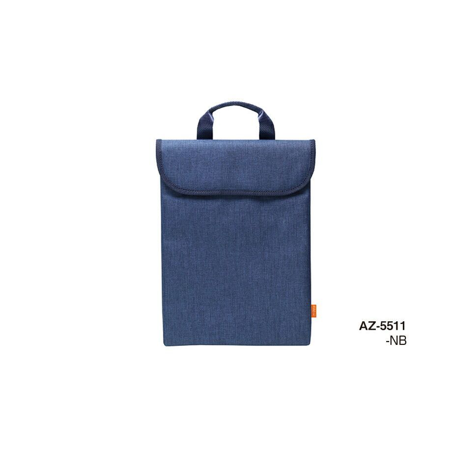 （まとめ買い）セキセイ クッションケース M フラップイン GIGAスクール構想対応商品 ネイビー AZ-5511-15 【3個セット】