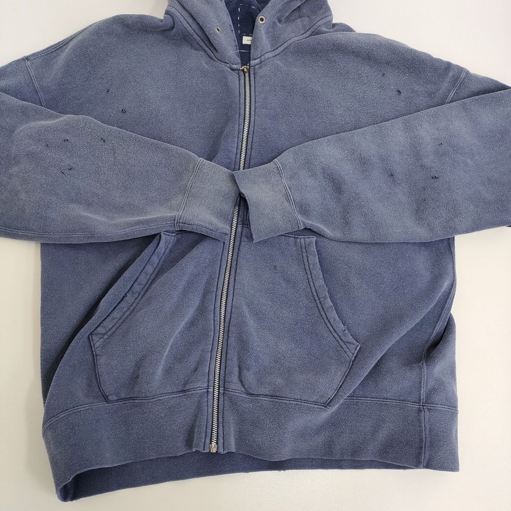 VISVIM JUMBO SB SWEAT HOODIE F.Z. CRASH NAVY 0125105010018 VISVIM JUMBO SB SWEAT HOODIE F.Z. CRASH NAVY 0125105010018