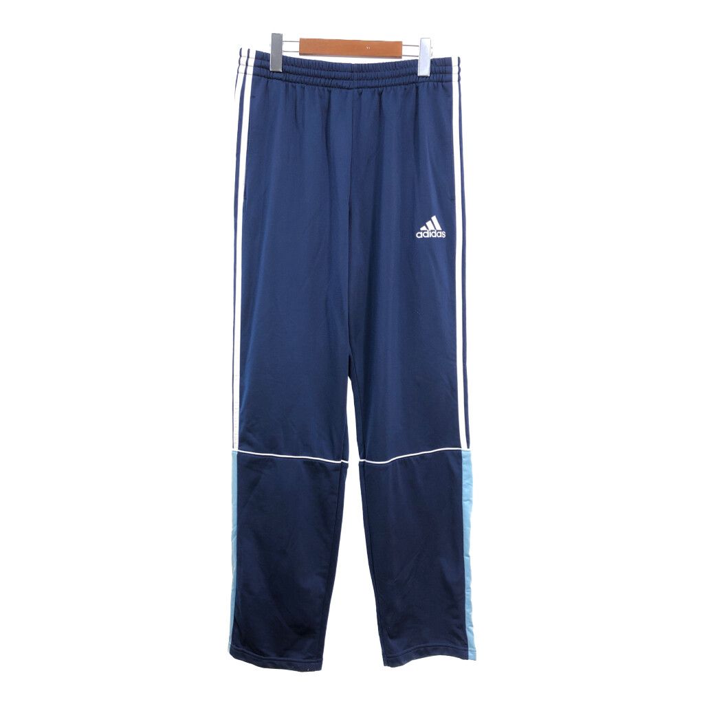 00年代 adidas アディダス ジャージ トラックジャケット＆パンツ セットアップ ネイビー (メンズ M) 中古 古着 S4962
