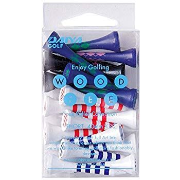 【中古】(未使用･未開封品)　ダイヤ(DAIYA) ゴルフティー プリントティー ショートF アーガイル・ボーダー TE-125 p1m72rm
