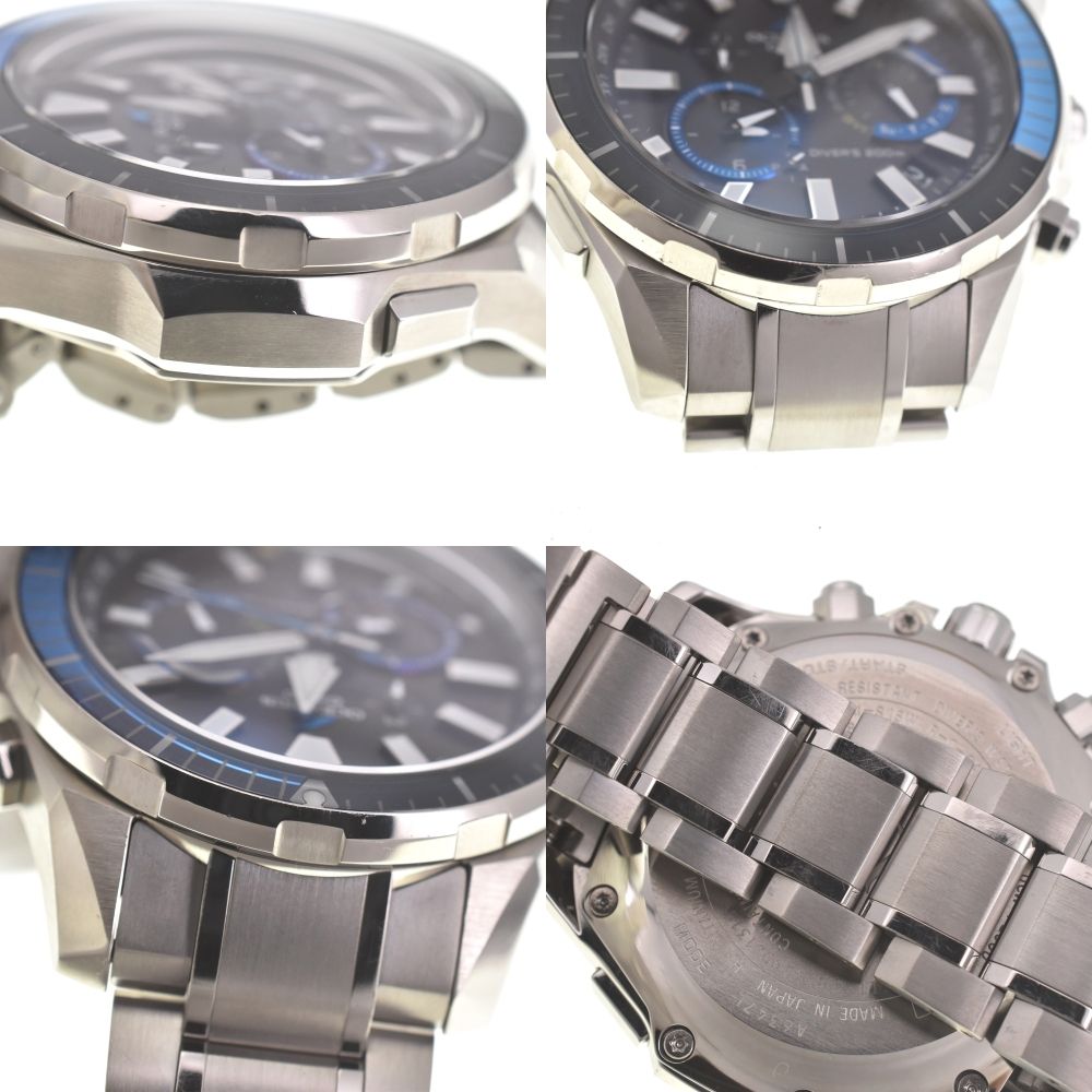 カシオ CASIO OCW-P2000-1AJF オシアナス カシャロ チタン 本格ダイバーズ ソーラー電波 メンズ I 139577