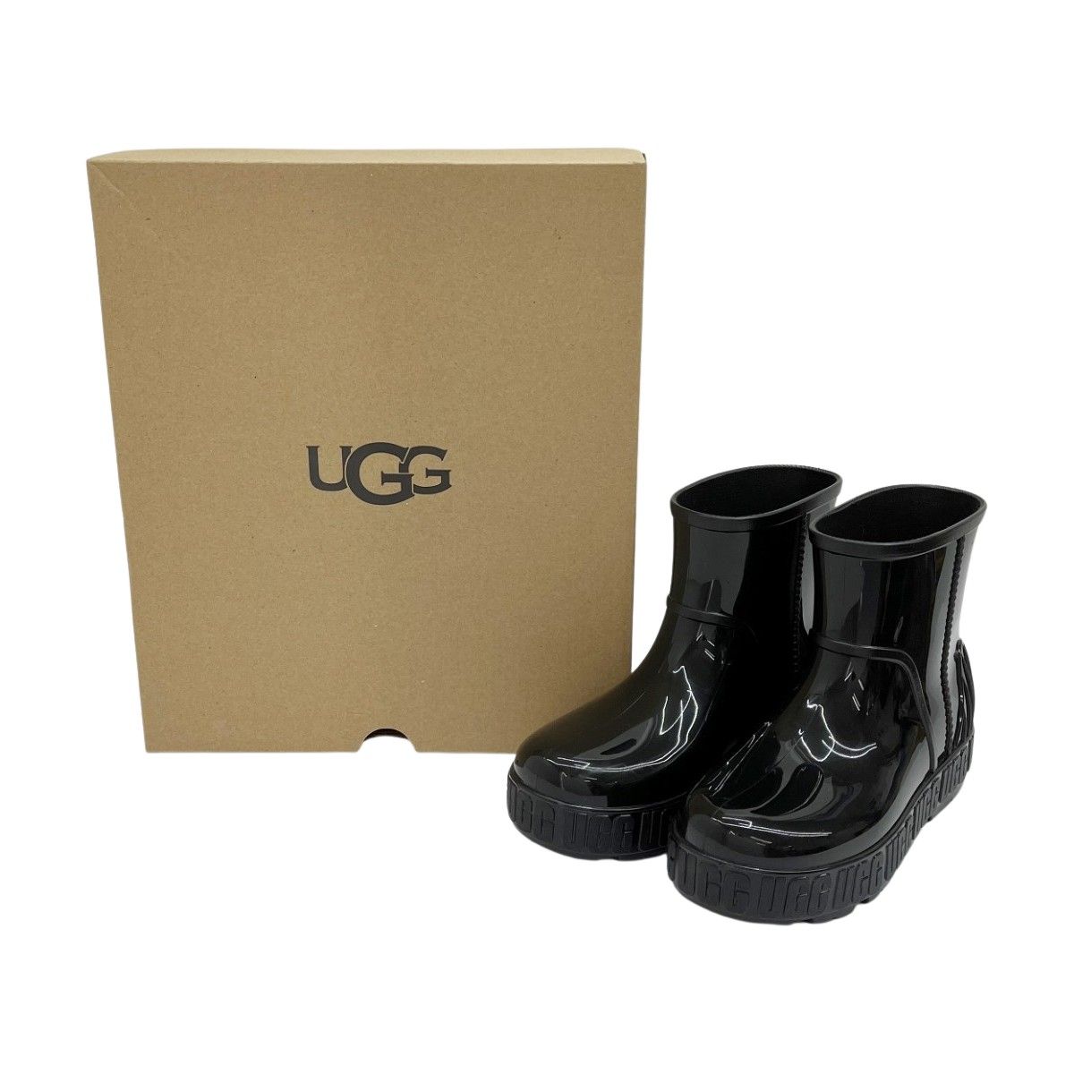 サンリオ新店推荐 大人気◆◆UGG アグ レインブーツ ブラック 23cm レディース 1125731 ブラック レディース バックルサンダル