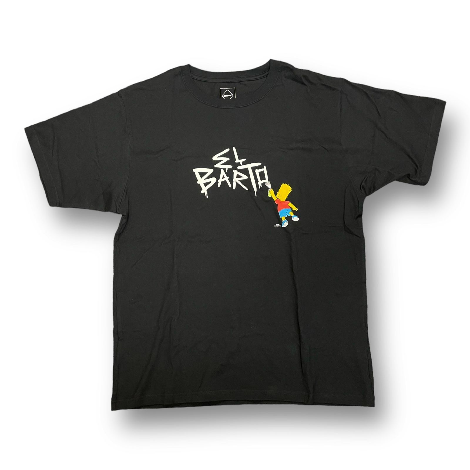 美品 F.C.Real Bristol 19SS F.C.R.B. THE SIMPSONS GRAFFITI TEE ...