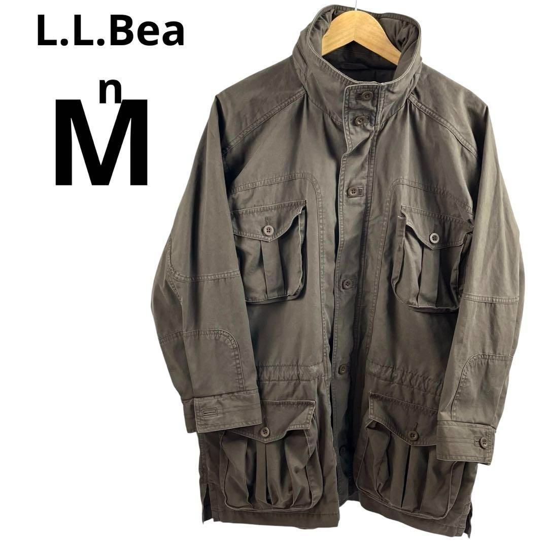 L.L.Bean エルエルビーン ミリタリー ハンティング ジャケット 古着 M  