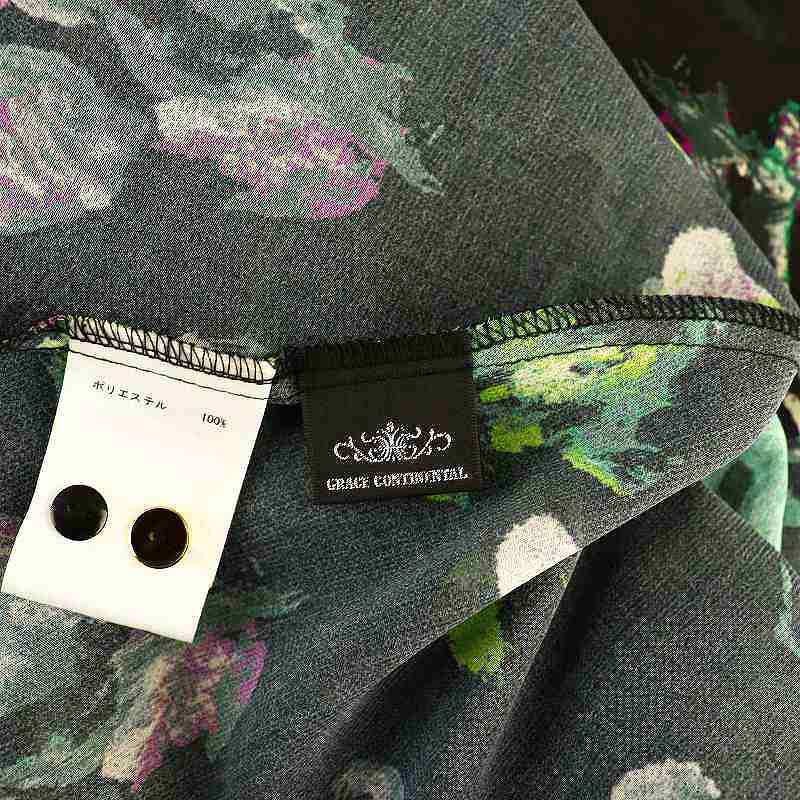 グレースコンチネンタル GRACE CONTINENTAL 24AW フラワープリント