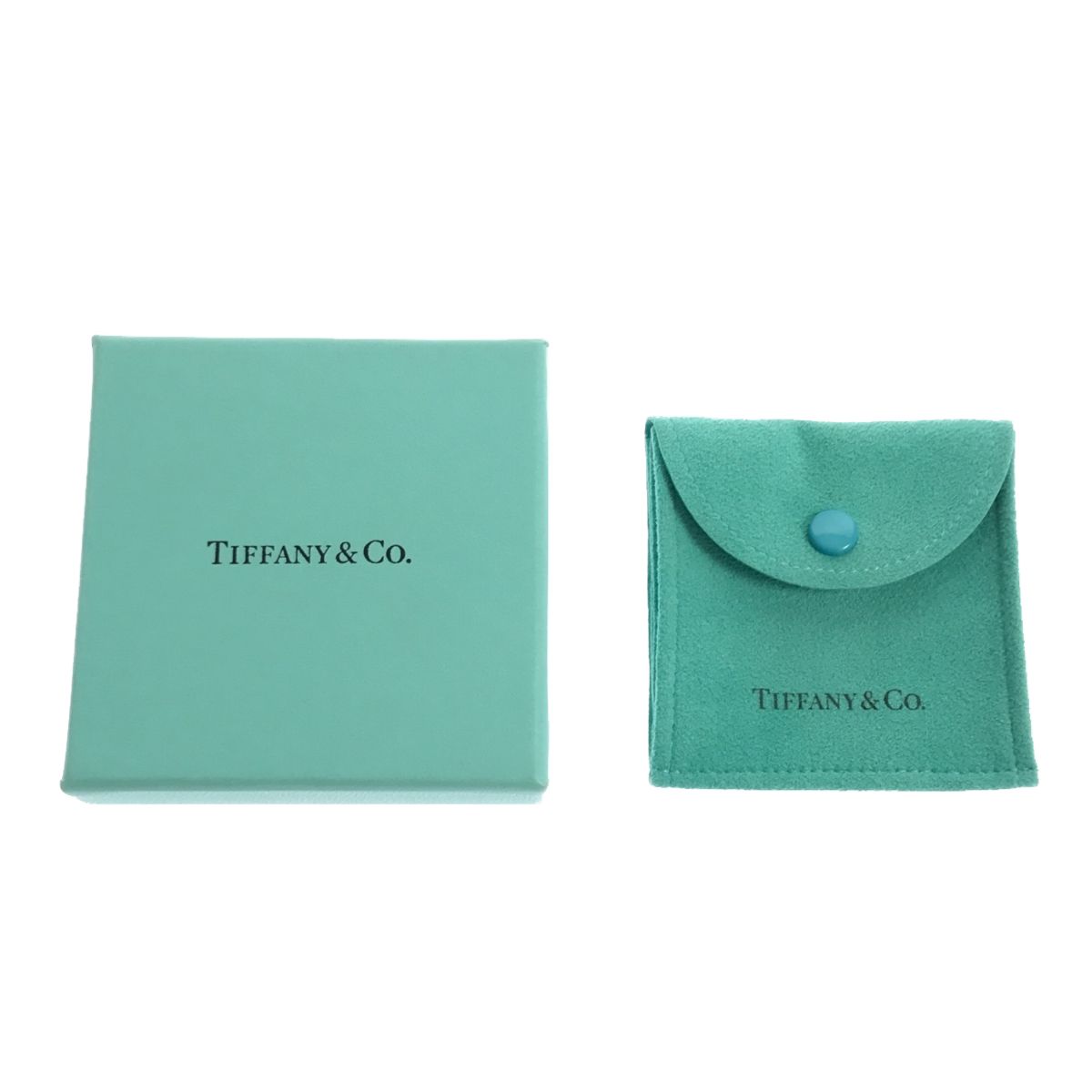 TIFFANY Tiffany ティファニー 750 18金ホワイトゴールド K18 ダブル 