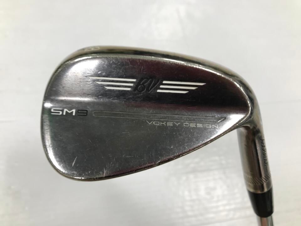 【即納】VOKEY SM9 ブラッシュドスチール | 48 | BV105 | 中古 | ウェッジ | タイトリスト