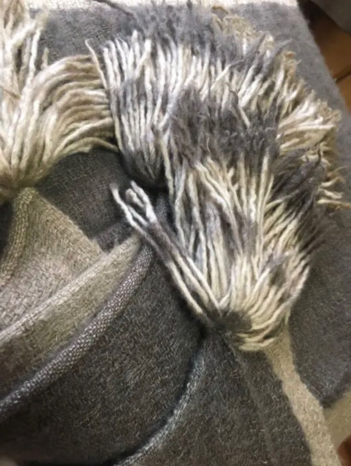 ヨーガンレール JURGEN LEHL アルパカ毛 マフラー ベージュ - メルカリ 