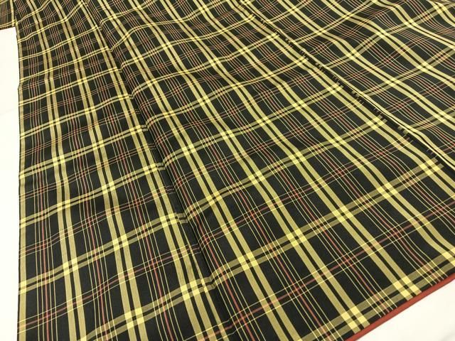 平和屋着物□本場大島紬 格子 正絹 逸品 AAAZ2897mf - メルカリ