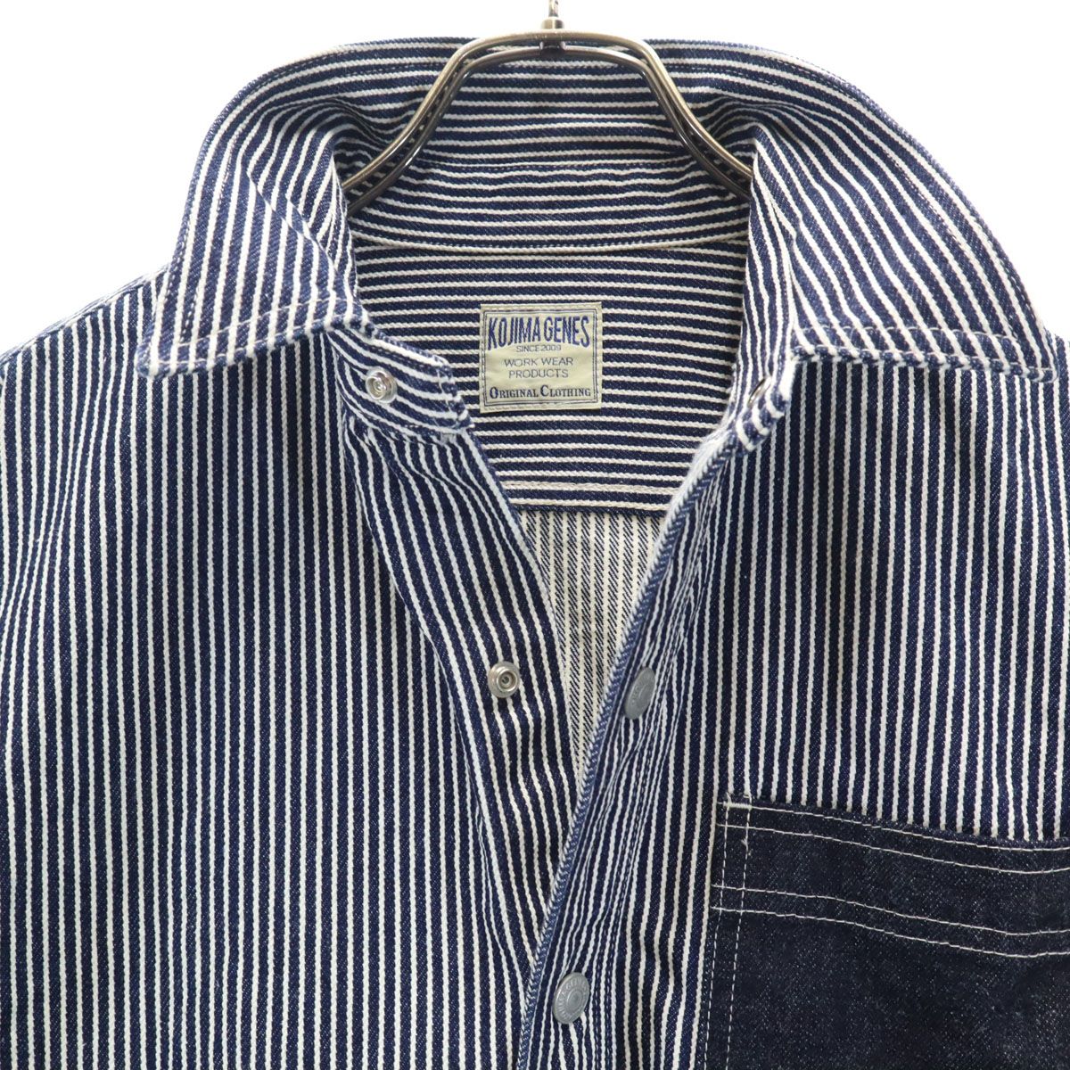 古着 KOJIMA GENES OVER ALLS 児島ジーンズ ストレートデニムパンツ