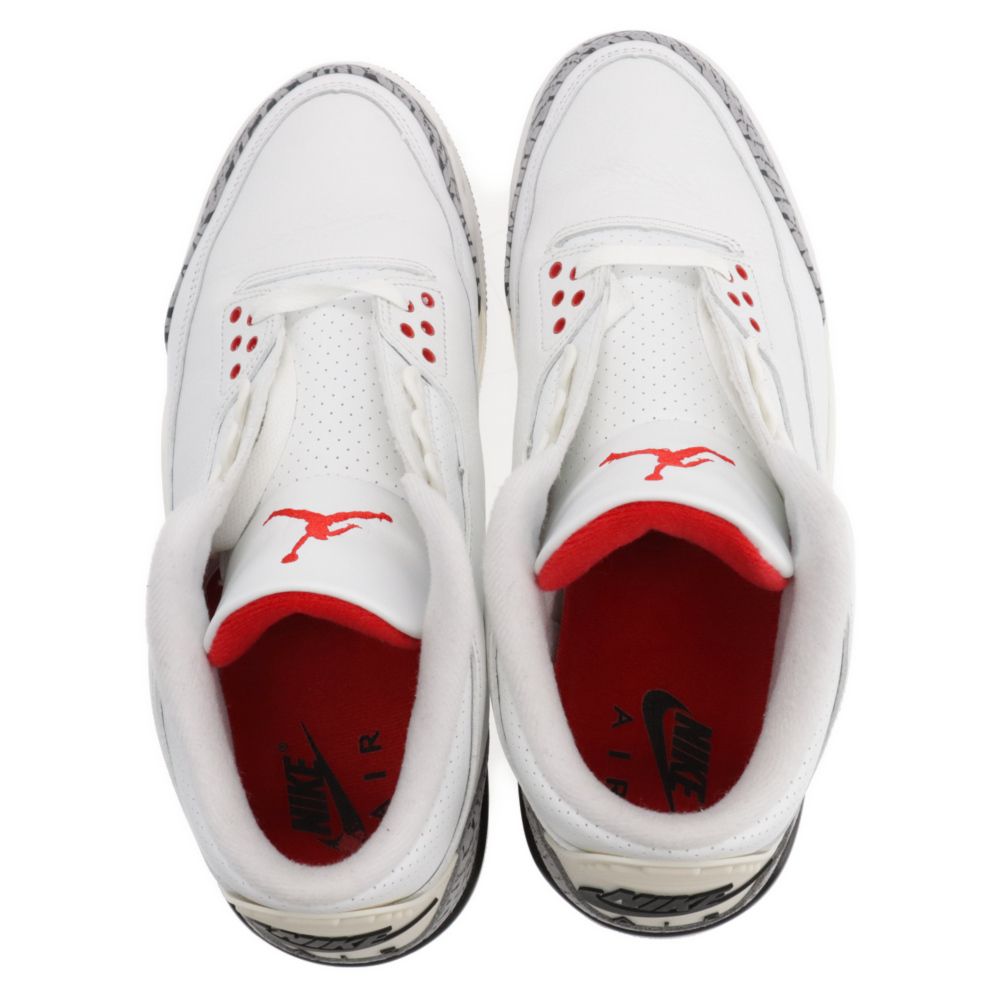 NIKE (ナイキ) AIR JORDAN 3 RETRO WHITE CEMENT REIMAGINED エア