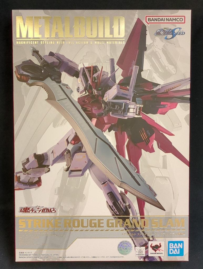 BANDAI SPIRITS METAL BUILD 機動戦士ガンダムSEED ストライクルージュ グランドスラム装備型