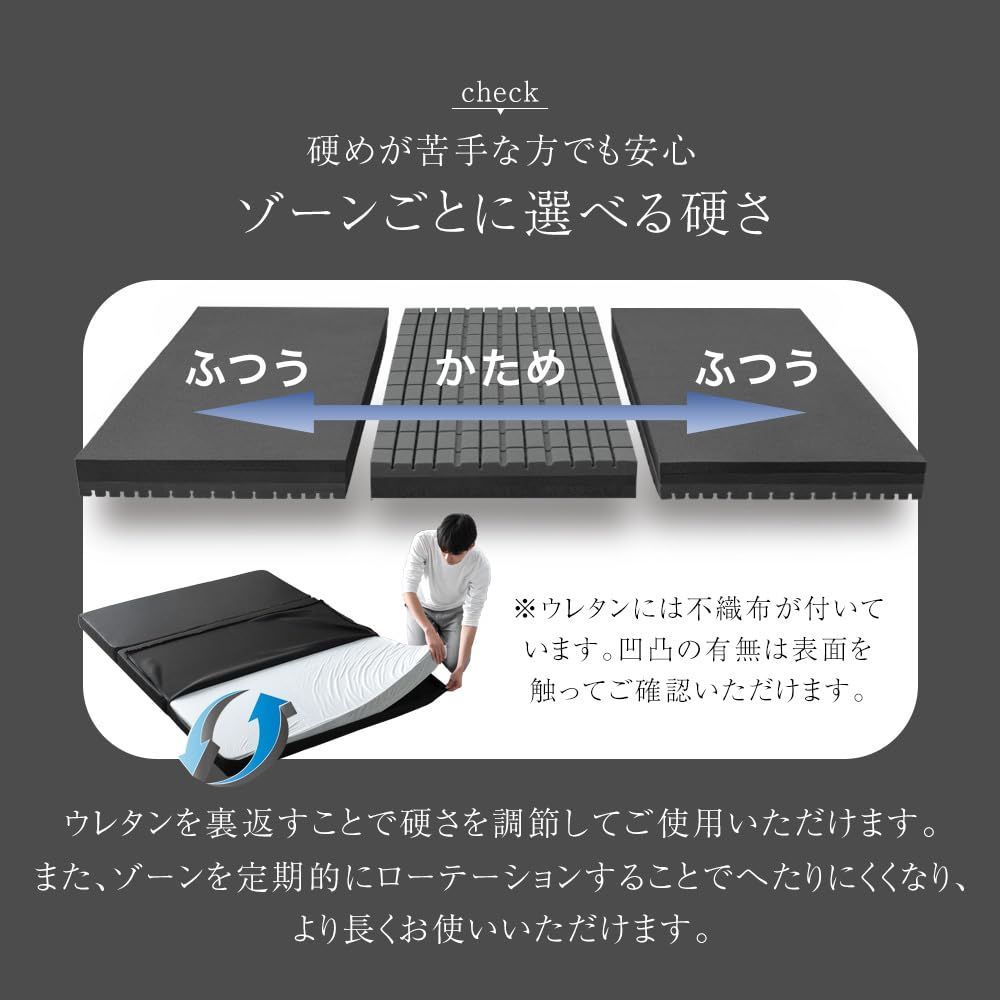 メッシュ-ニット 硬さ調整