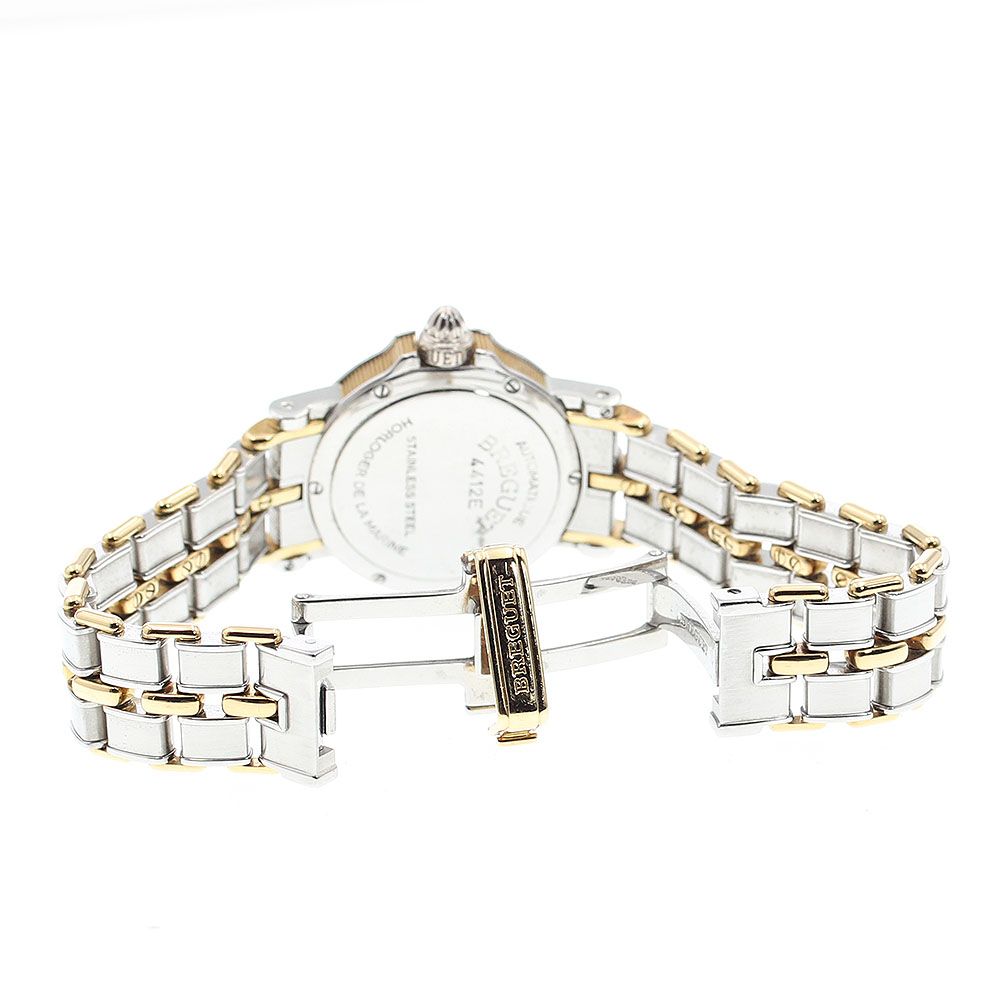 ブレゲ Breguet 8400SA/12/X70 マリーン デイト 自動巻き レディース箱  