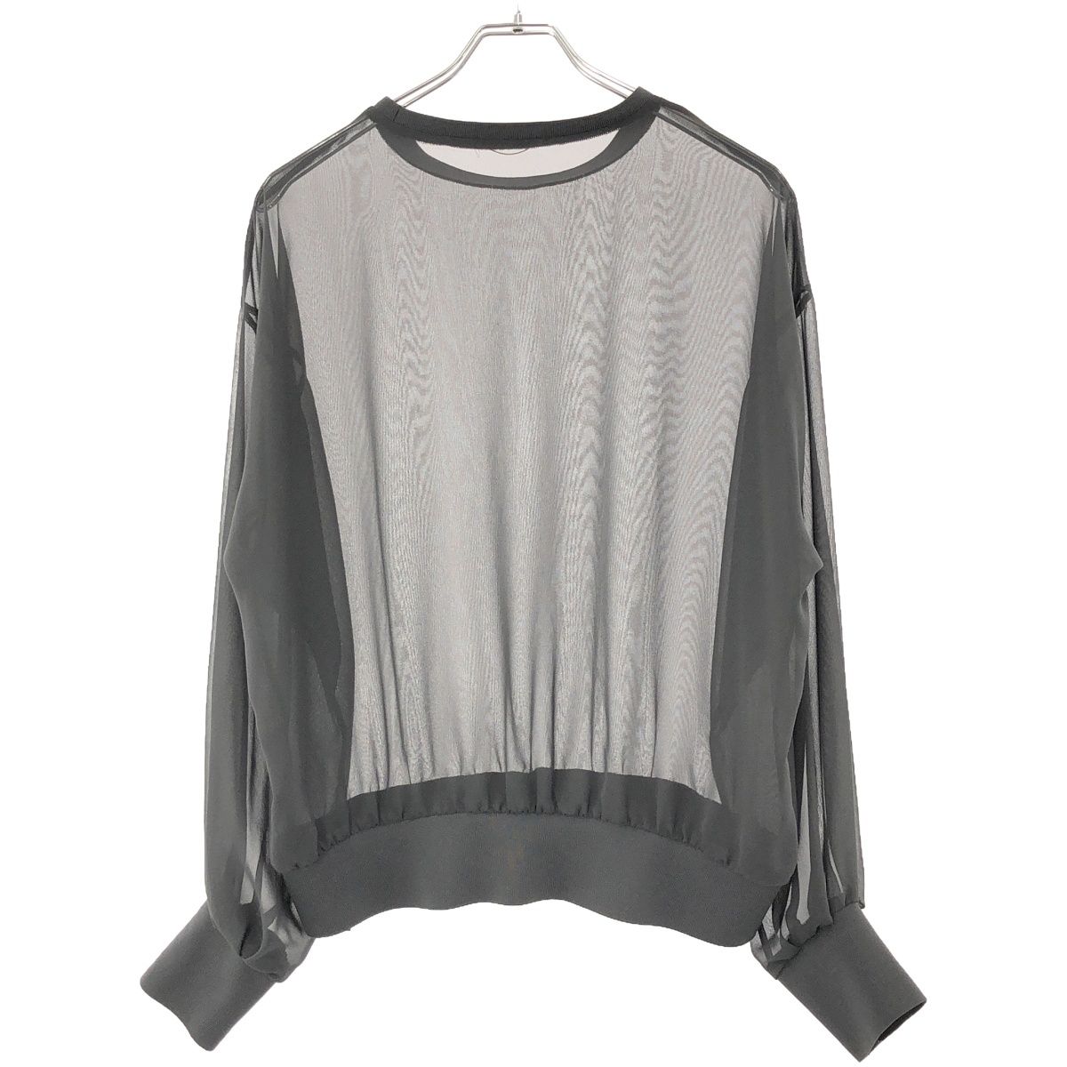 L'Appartement アパルトモン 24SS Sheer Blouse シアープル