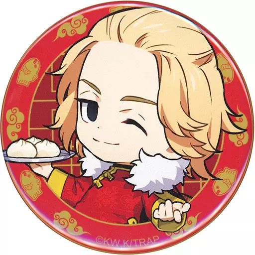 東京リベンジャーズ まるくじ チャイナモード 缶バッジ 佐野万次郎 24個セット バッジ・ピンズ 佐野万次郎(マイキー/レッド) 描き下ろし缶