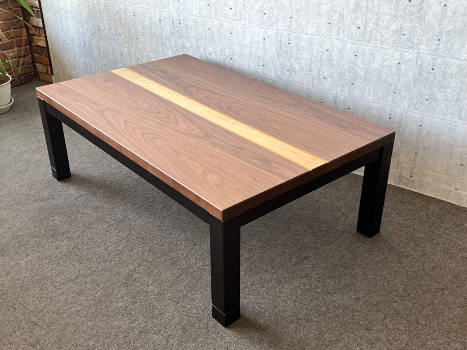 ベルメゾン 楕円形折りたたみローテーブル 楕円形 木製 折りたたみ