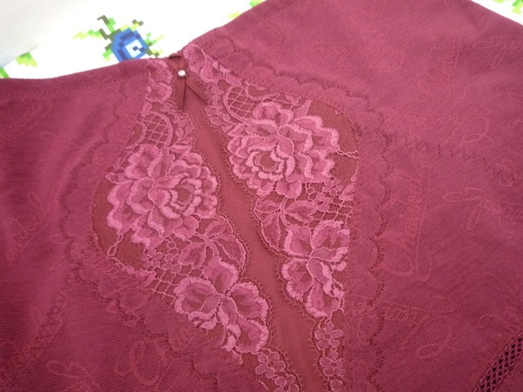 定価28600円 最 補正下着 シャンデール シャルム ガードル サイズ82 ルビーレッド 立体成形 メッシュテープ ヒップUP _SR2 検マルコ