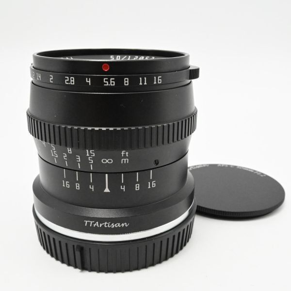 新品級の極上美品/動作◎ TTArtisan 50mm f/1.2 C Xマウント 富士