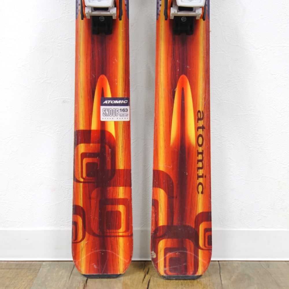 アトミック ATOMIC SNOOP 163cm ツアービンディング Rottefella NAXO NX02 バックカントリー 山スキー アウトドア アトミック ATOMIC SNOOP 163cm ツアービンディング Rottefella