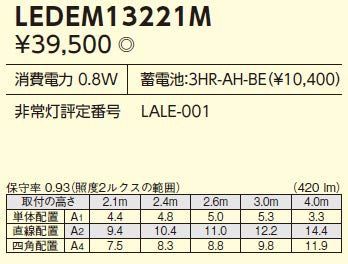LEDEM13221M