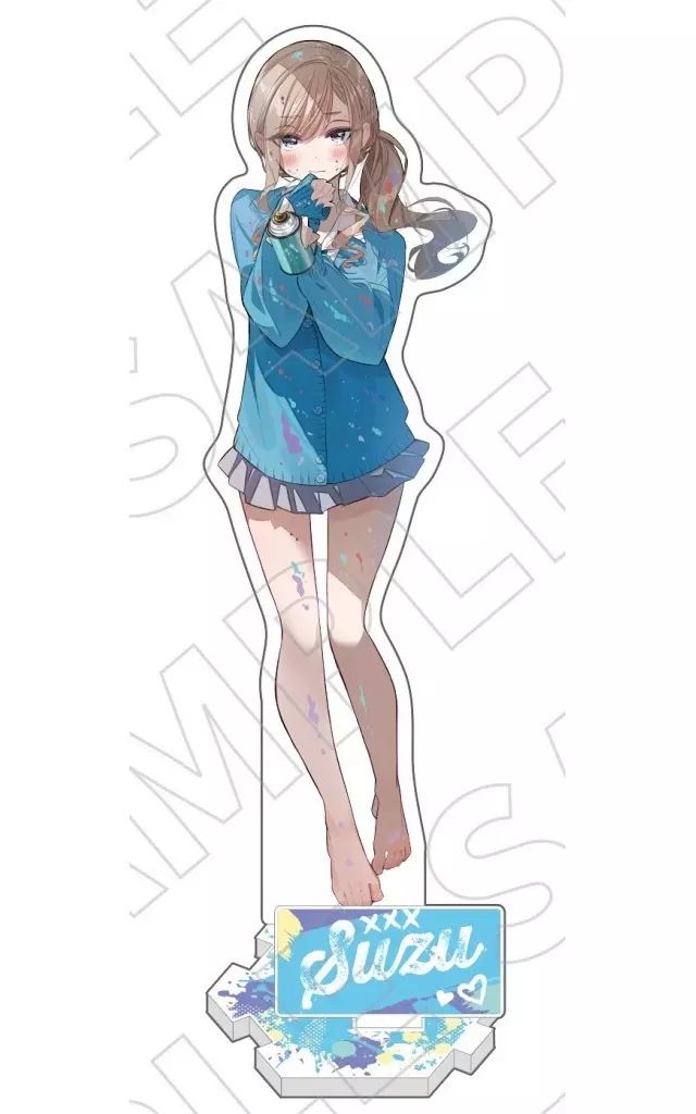 涼屋 涼香 C95 A4アクリルパネル 新品未使用 アクパネ  2018 冬コミ 新品】アクリルスタンド・アクリルパネル 涼風涼 描き下ろしアクリル