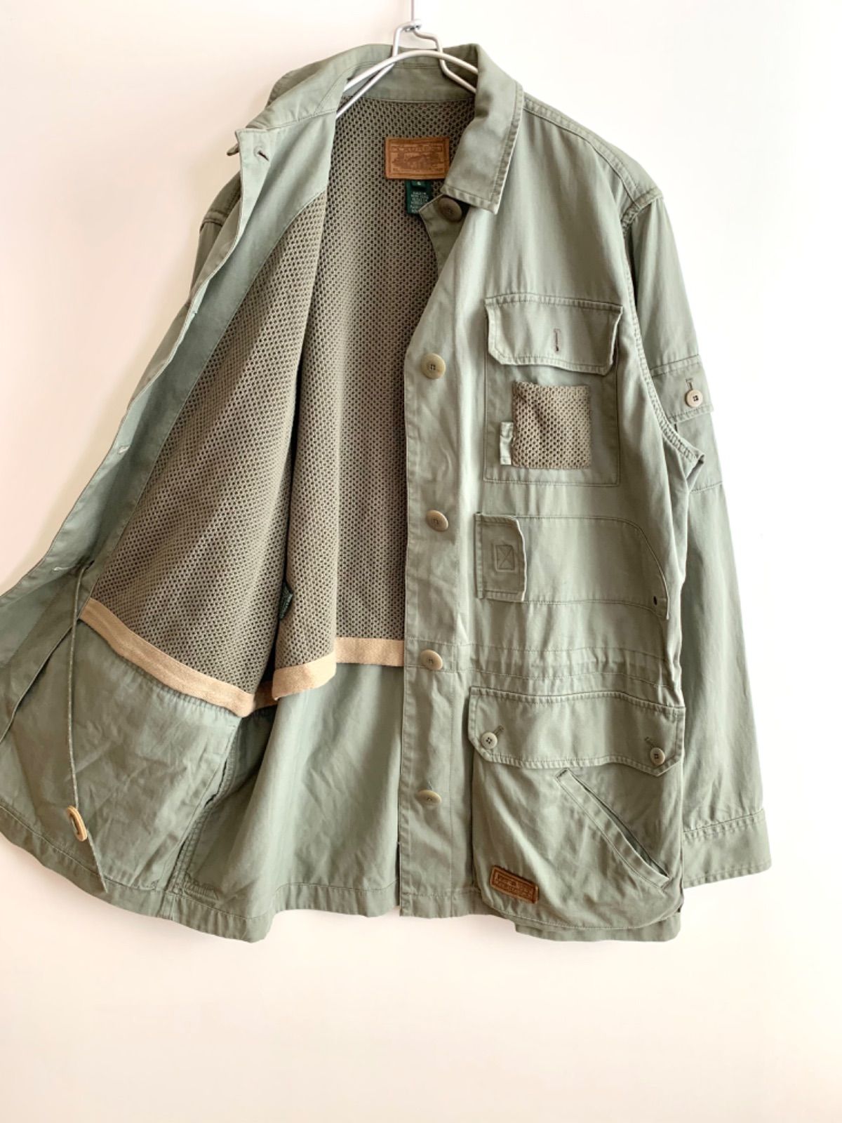 【美品】00s RLXRALPHLAUREN ミリタリージャケット ハンティング Timberland - 00s ティンバーランド ヴィンテージハンティング