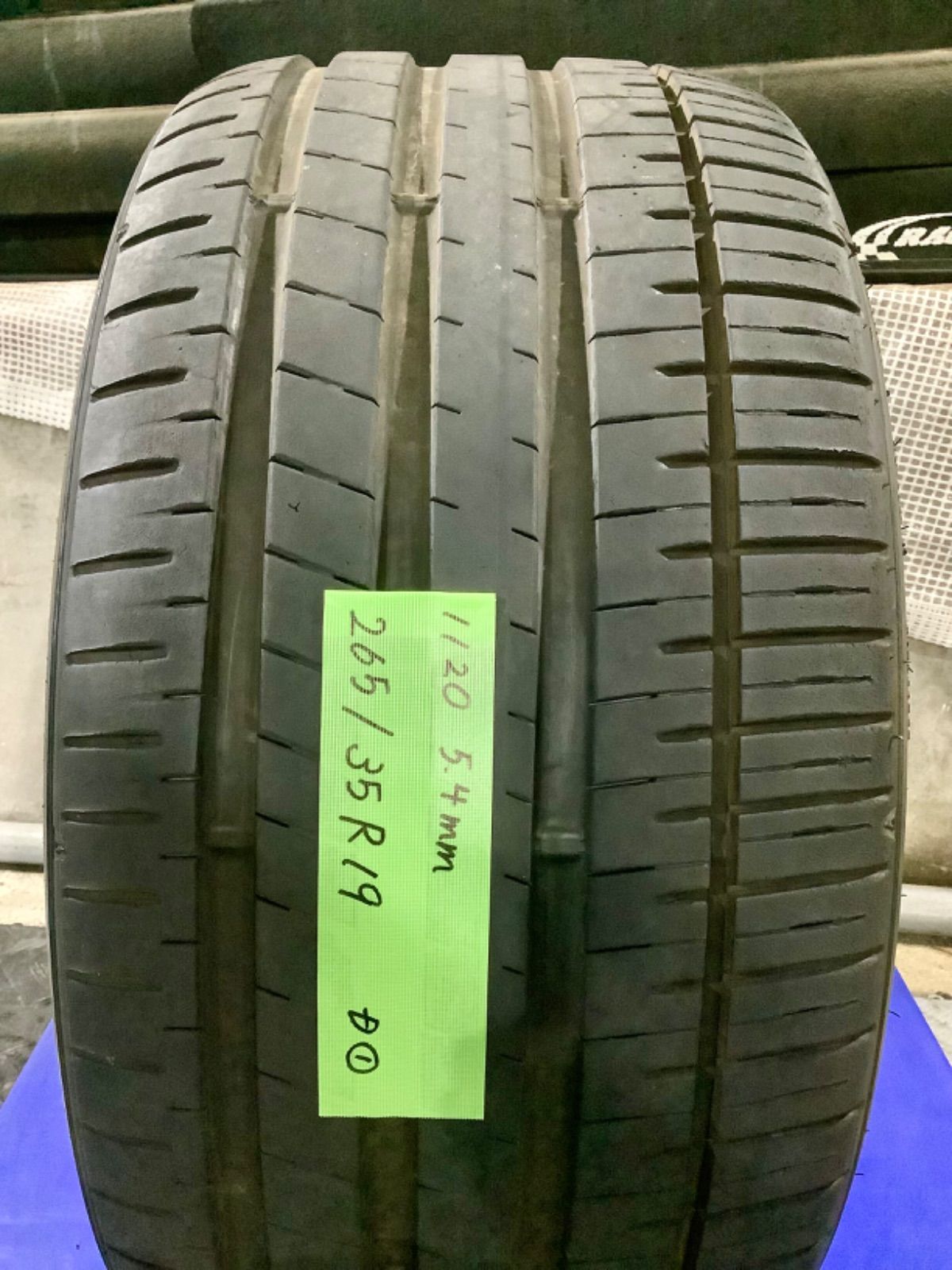 送料込み］265/35R19 なつい FALKEN AZENIS FK510 ファルケン アゼニス 