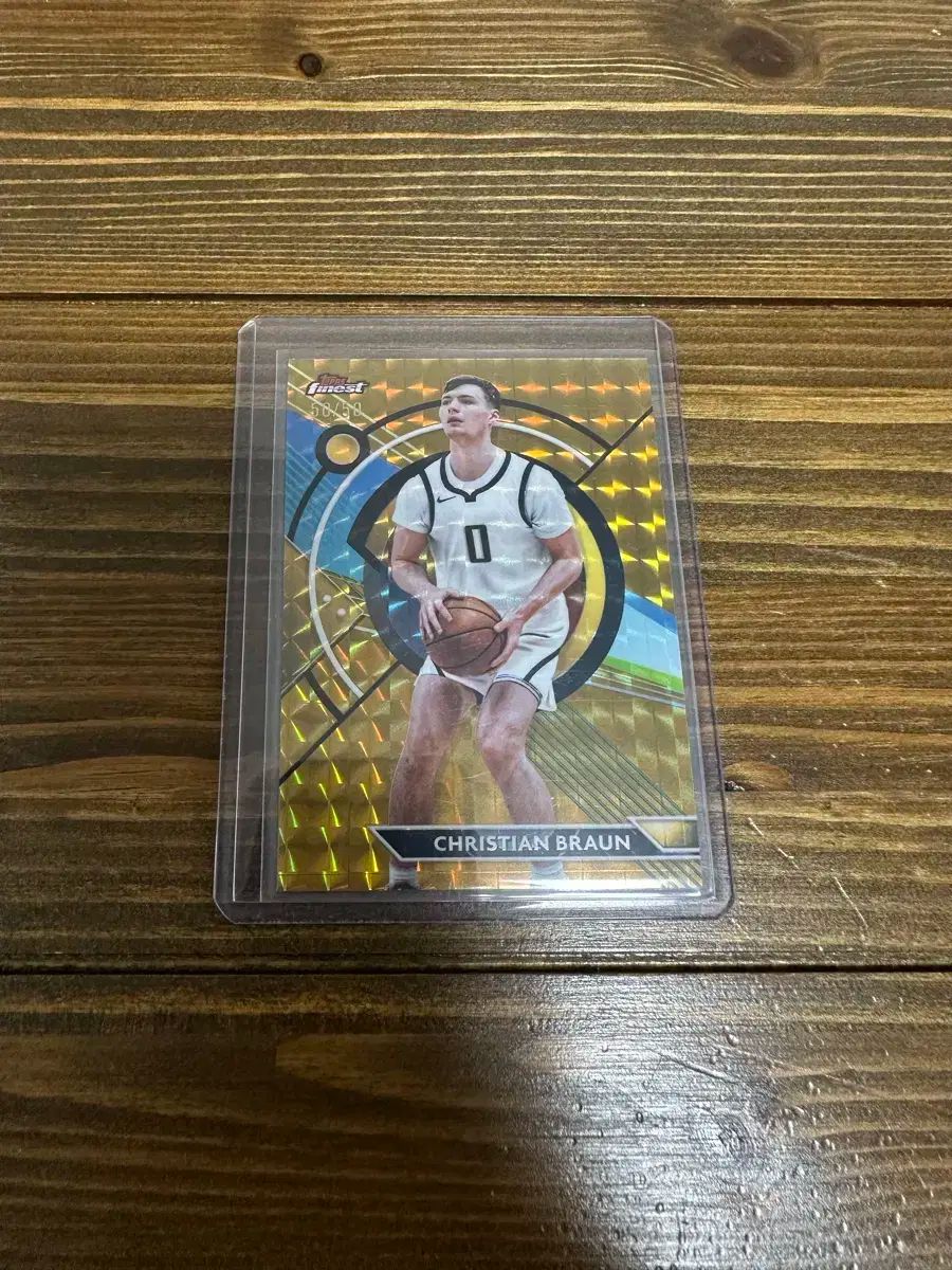 2024 TOPPS トップス 最高級品 クリスチャン ブラウン ゴールド ジオメトリクス 50 限定