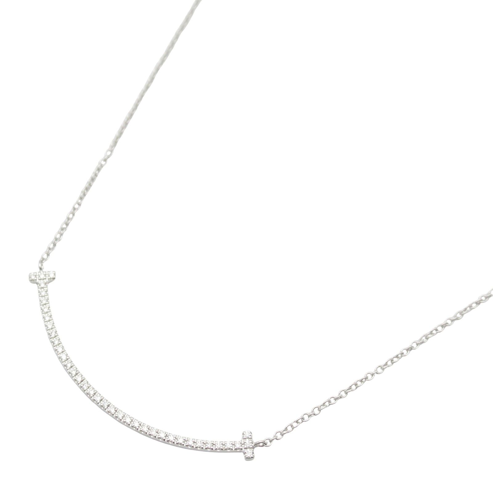 ティファニー TIFFANY＆CO ネックレス Tスマイルネックレス スモール 