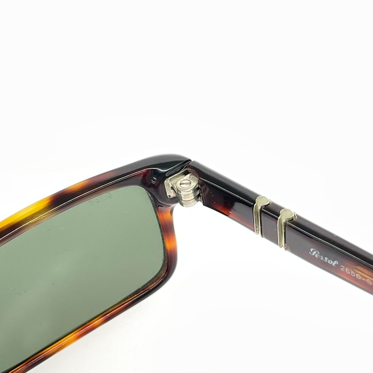 persol ペルソール サングラス 53□17 140 べっ甲柄 スクエア 2650-S