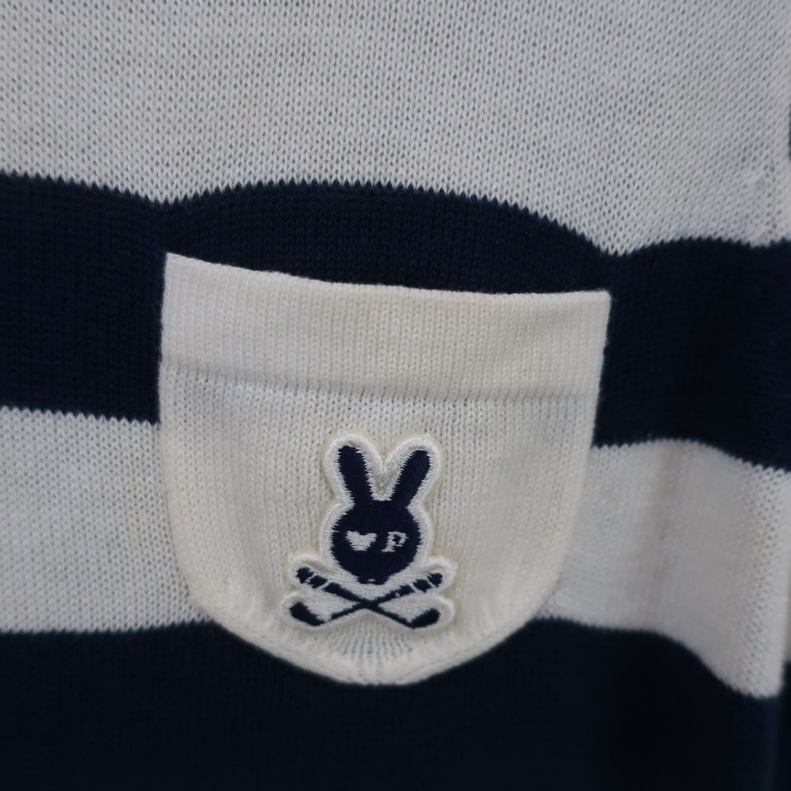 PEARLY GATES(パーリーゲイツ) ワンピース 白ネイビーボーダー